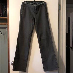 Prana wide leg pants, gray, size 6, NWOT